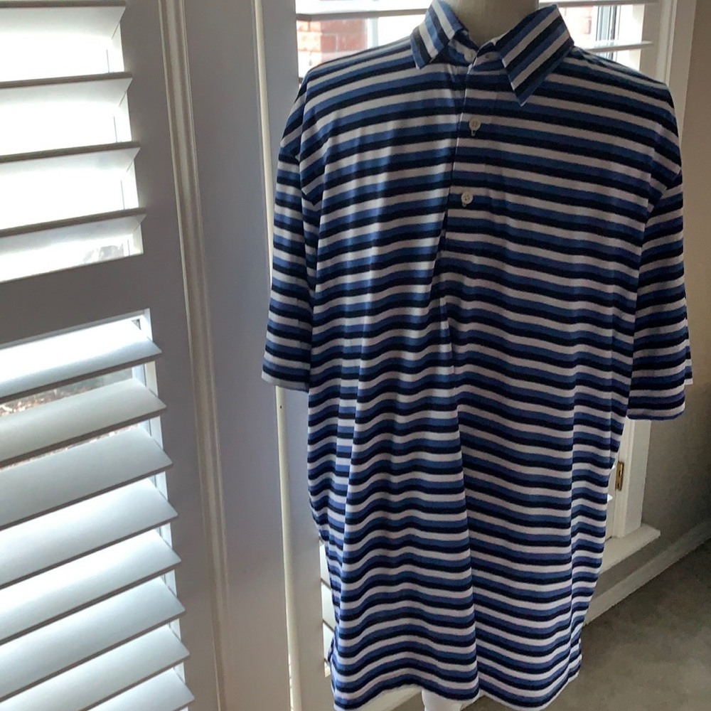Daniel Cremieux Golf shirt stripes XXL